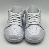 Nike Women's Size 8 Air Jordan 1 Low Triple White DV0990 111