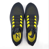 Men's Size 10.5 Nike Air Zoom Pegasus 37 Black/Yellow Running Sneaker BQ9646-007