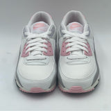 Womens Size 6.5 Nike Air Max 90 White Pink Walking Shoes Sneakers FN7489-100 NEW