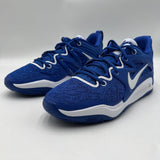 Nike Men's Sz 12 KD 15 TB Promo Game Royal White Basketball Sneakers DX6648 400