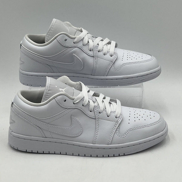 Nike Women's Size 8 Air Jordan 1 Low Triple White DV0990 111